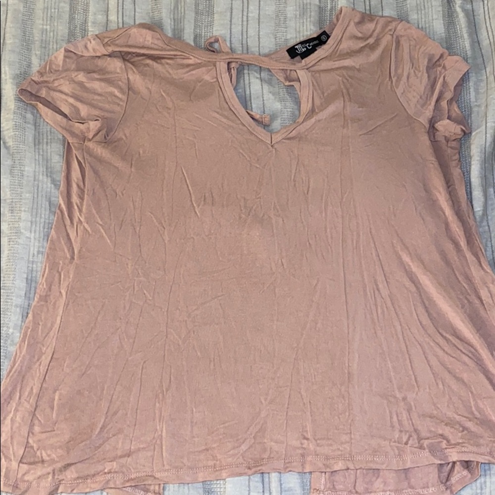 Rose pink top